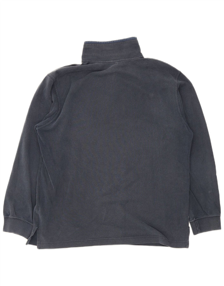 Paul & Shark Felpa da uomo con collo con zip da yachting, maglione medio blu navy