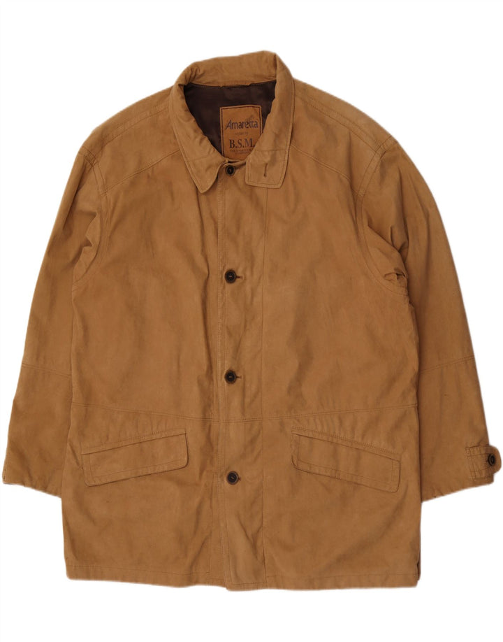 Cappotto da uomo B.S.M UK 48 4XL Nylon beige