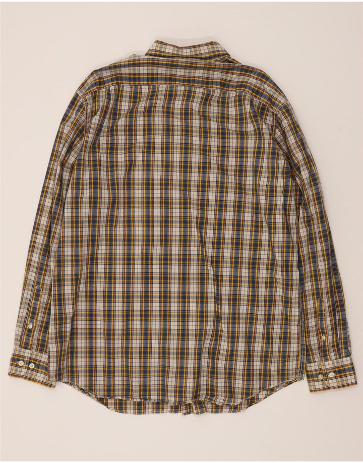 Camicia da uomo Nautica Large in cotone a quadri multicolore