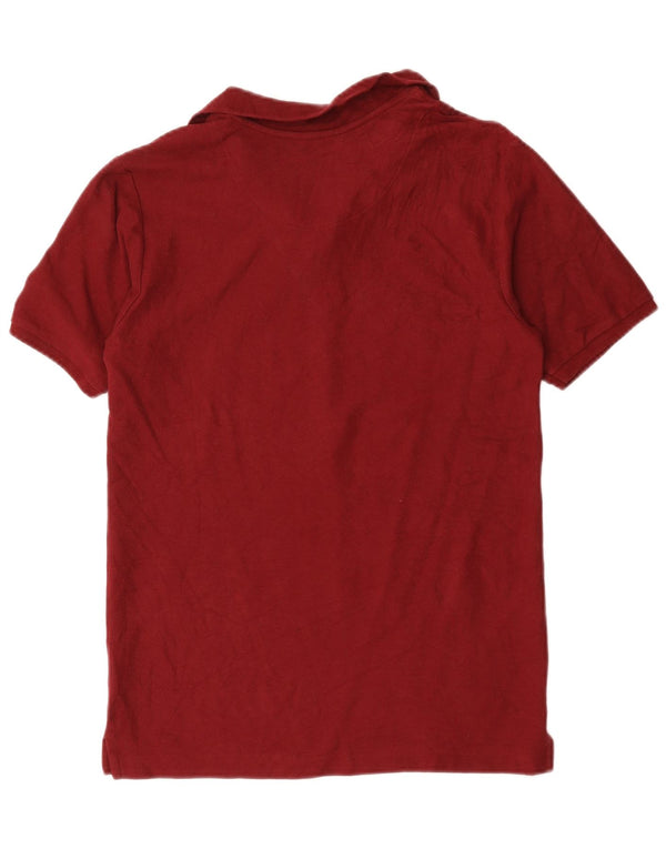 Polo Izod da bambino 15-16 anni XL in cotone bordeaux