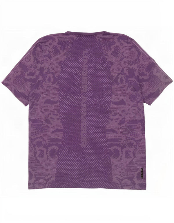 Maglietta grafica Under Armour da donna Heat Gear UK 18 XL Viola