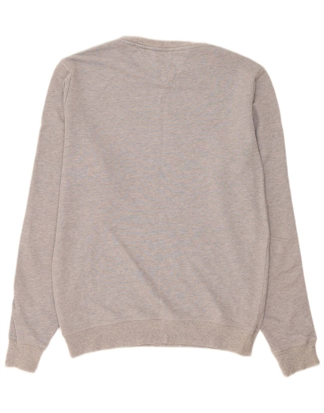 Felpa grafica da uomo Tommy Hilfiger Maglione grigio medio color block