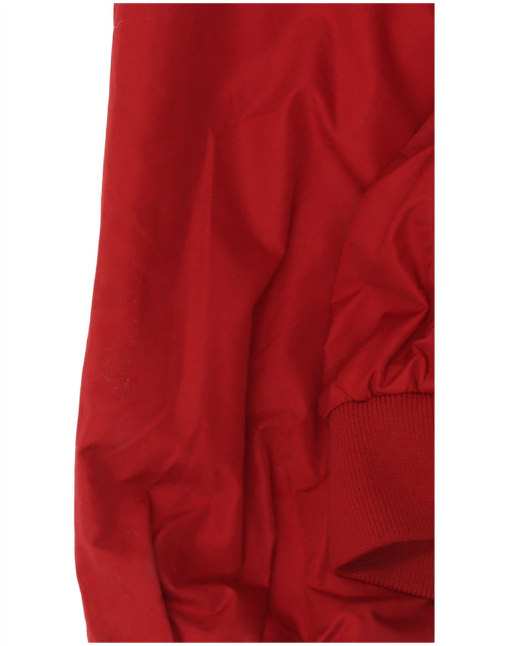 COLUMBIA Giacca a vento oversize da uomo UK 46 3XL Rosso Colourblock