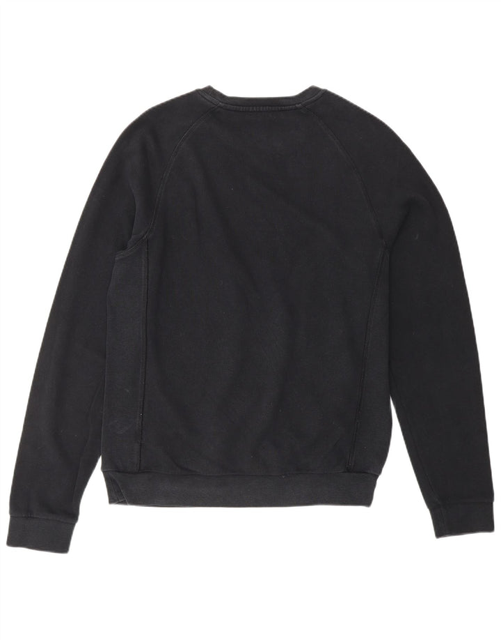 Felpa da donna REISS Maglione UK 14 Medio Blu Navy Cotone