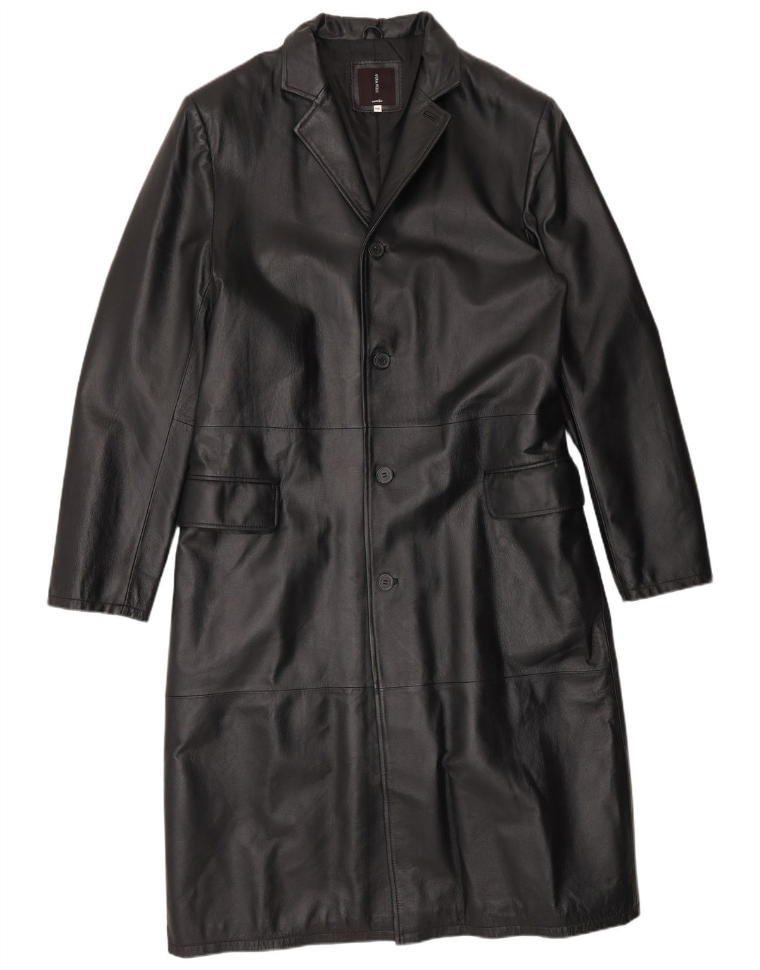 Cappotto In Pelle Uomo Conbipel IT 50 Large Pelle Nera
