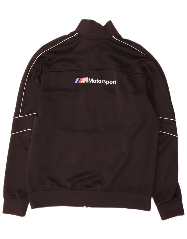Giacca da tuta da uomo Puma BMW Motorsport, cotone medio a righe nere