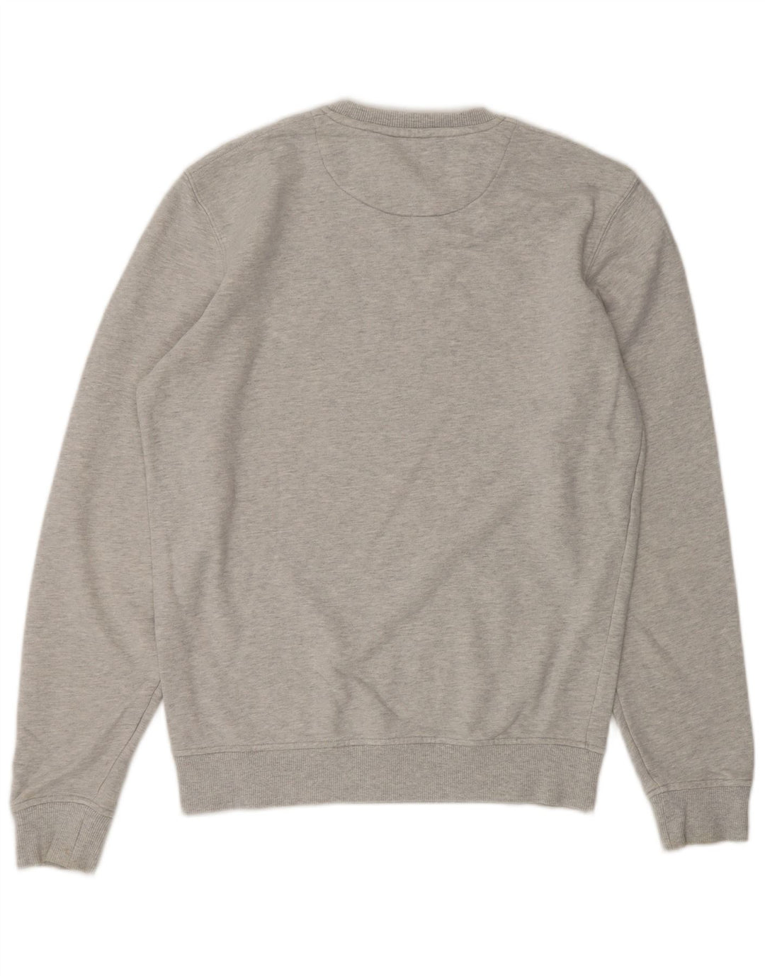 LYLE & SCOTT Felpa da uomo Maglione piccolo in cotone chiazzato grigio