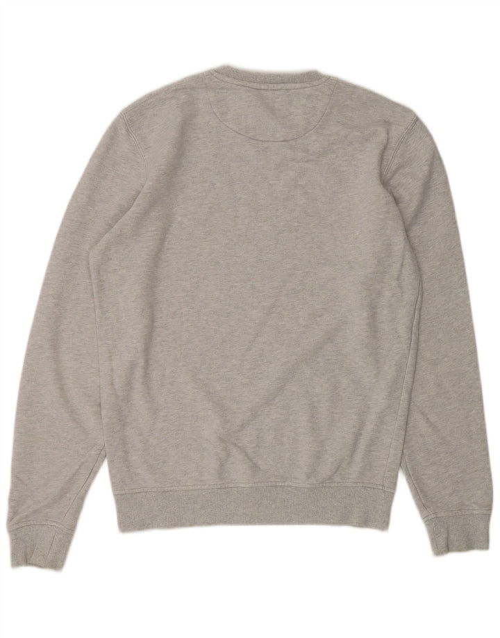 LYLE & SCOTT Felpa da uomo Maglione piccolo in cotone chiazzato grigio