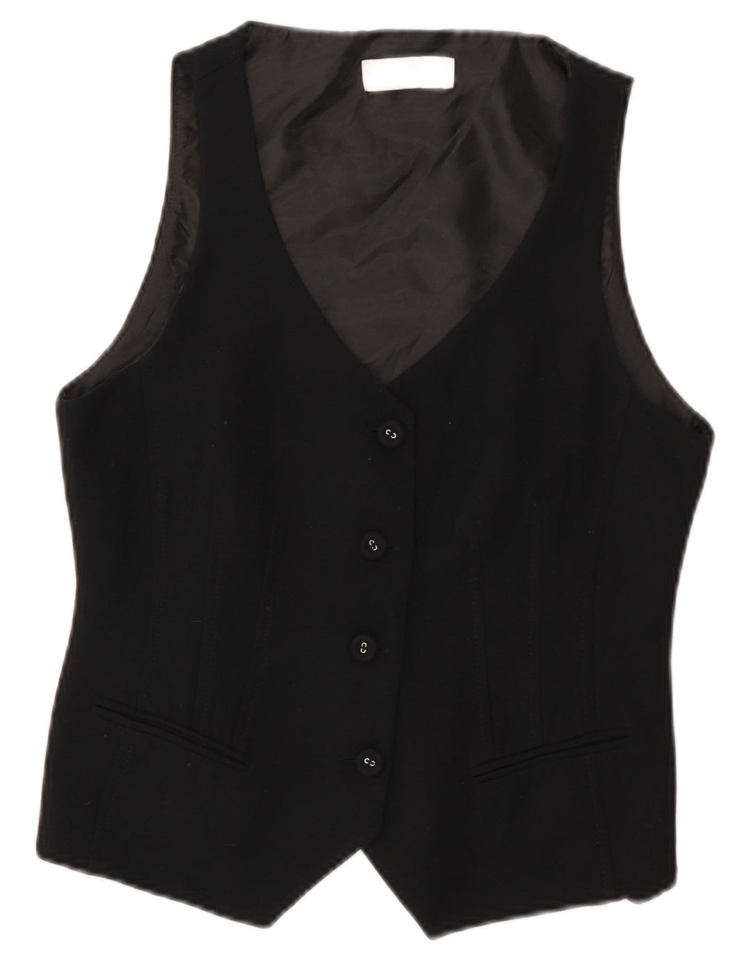 Gilet Petite da donna Wallis UK 12 Poliestere nero medio