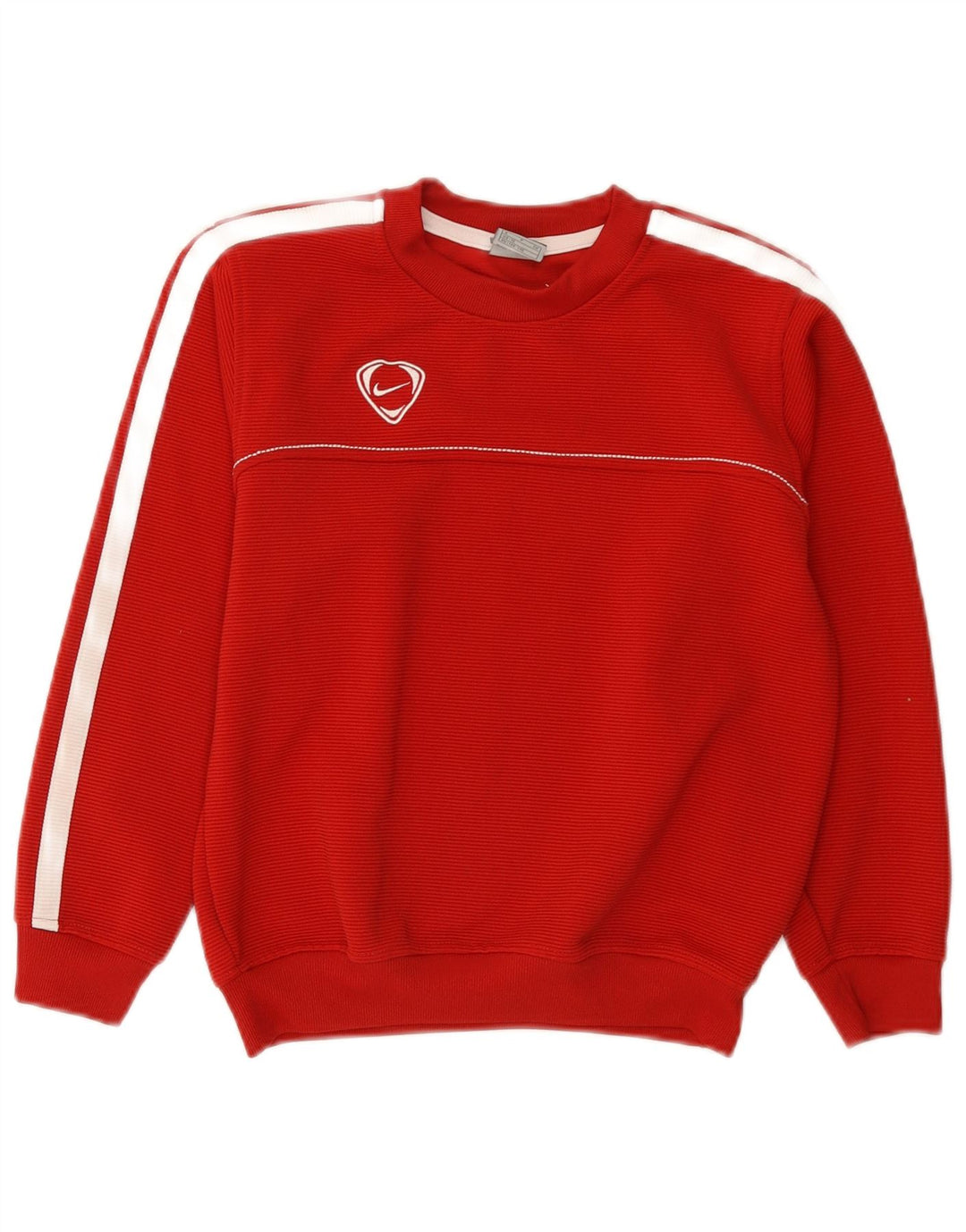 Felpa Nike Ragazzi Maglione 9-10 anni Small Rosso Poliestere