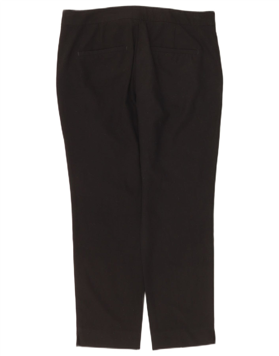 Pantaloni chino slim da donna Zara EU 38 Small W28 L26 poliestere nero