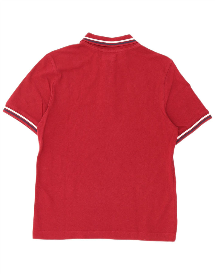 Polo Kappa Uomo Piccola Bordeaux In Cotone