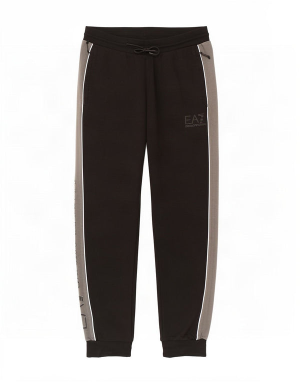 Pantaloni da tuta da uomo Emporio Armani Joggers Large Nero Colourblock