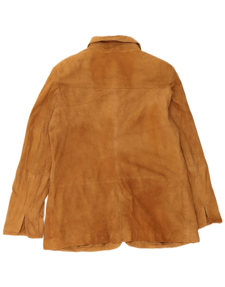 Giacca Donna Conbipel Free Heron Scamosciata IT 46 Large Pelle Marrone