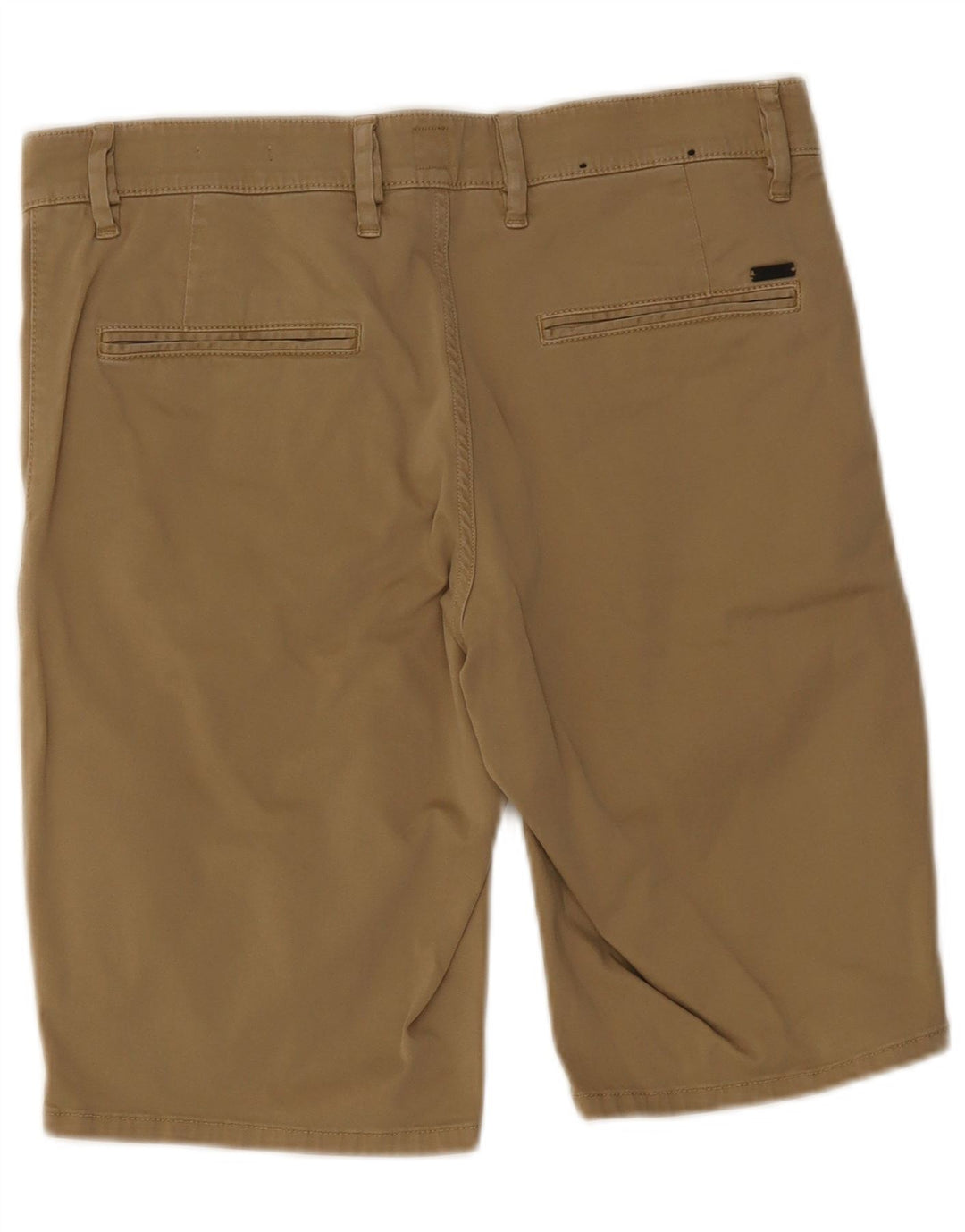Pantaloncini chino da uomo Hugo Boss W32 cotone marrone medio