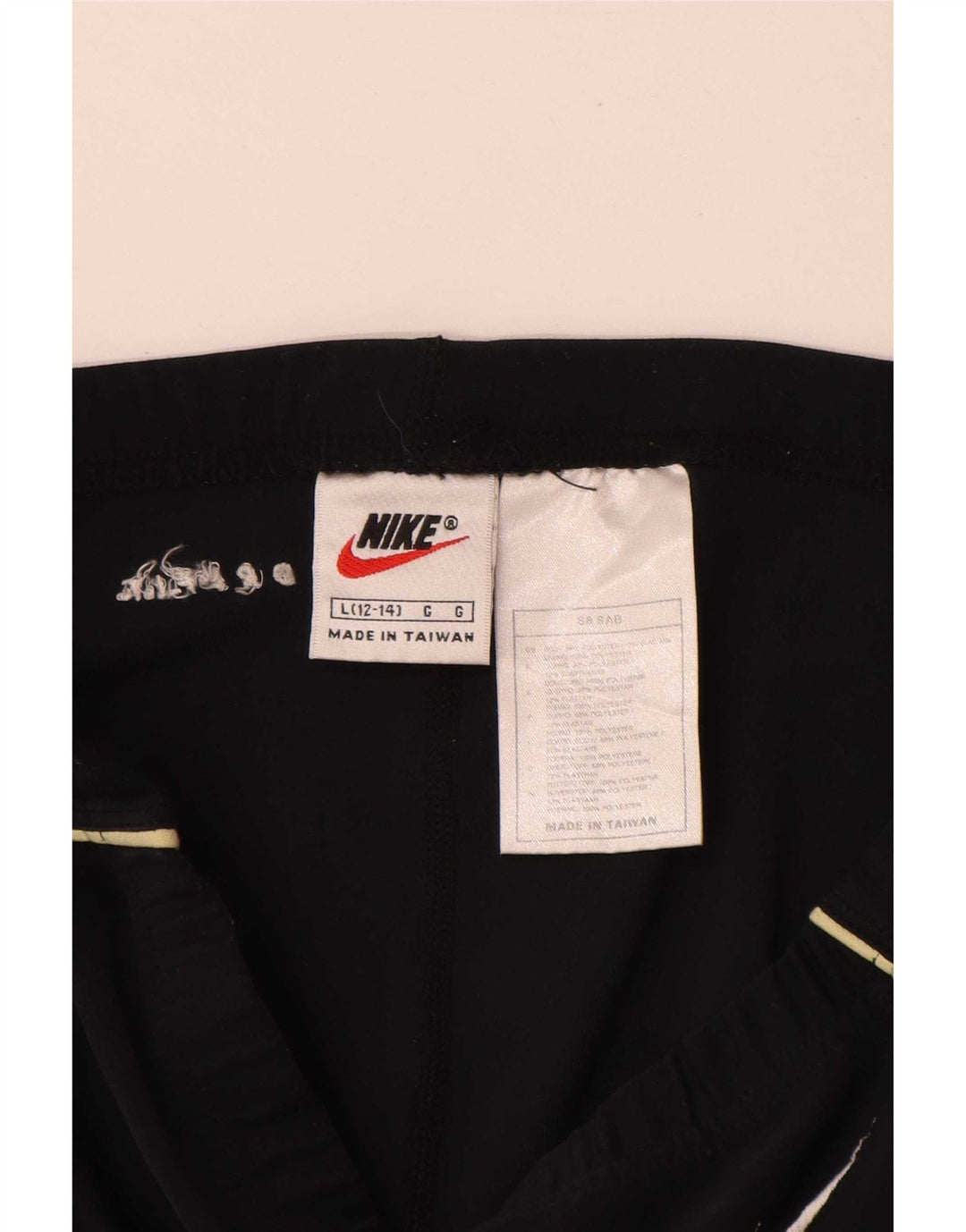 Leggings Nike da donna US 12/14 Large Nero Poliestere