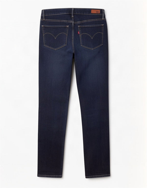 Jeans skinny Levi's Supreme Curve da donna a vita moderna W30 L27 Blu