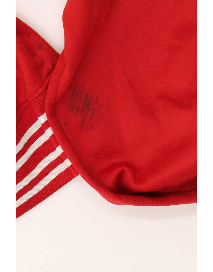 Giacca da tuta da uomo Nike Large rossa in poliestere