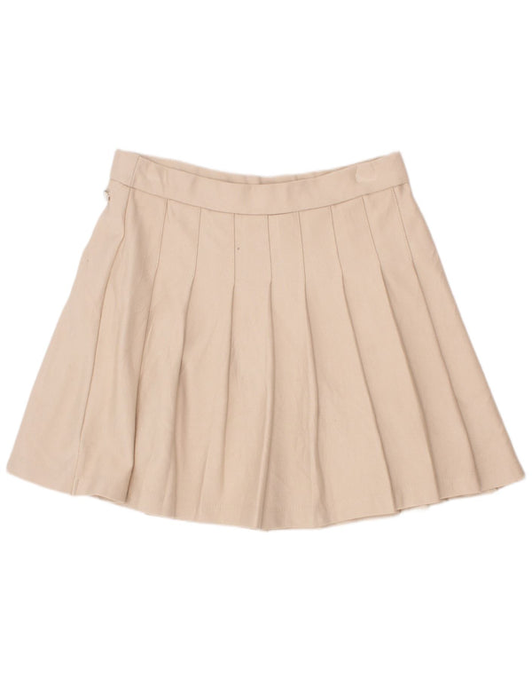 Gonna a pieghe a coltello per ragazze Zara 11-12 anni W24 viscosa beige