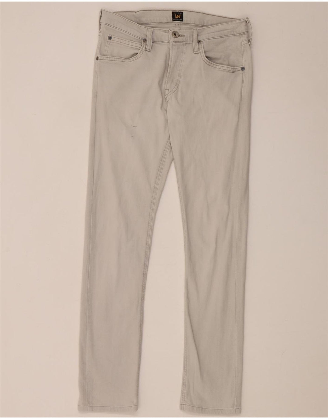 Jeans Lee Luke Slim da donna W29 L30 cotone grigio