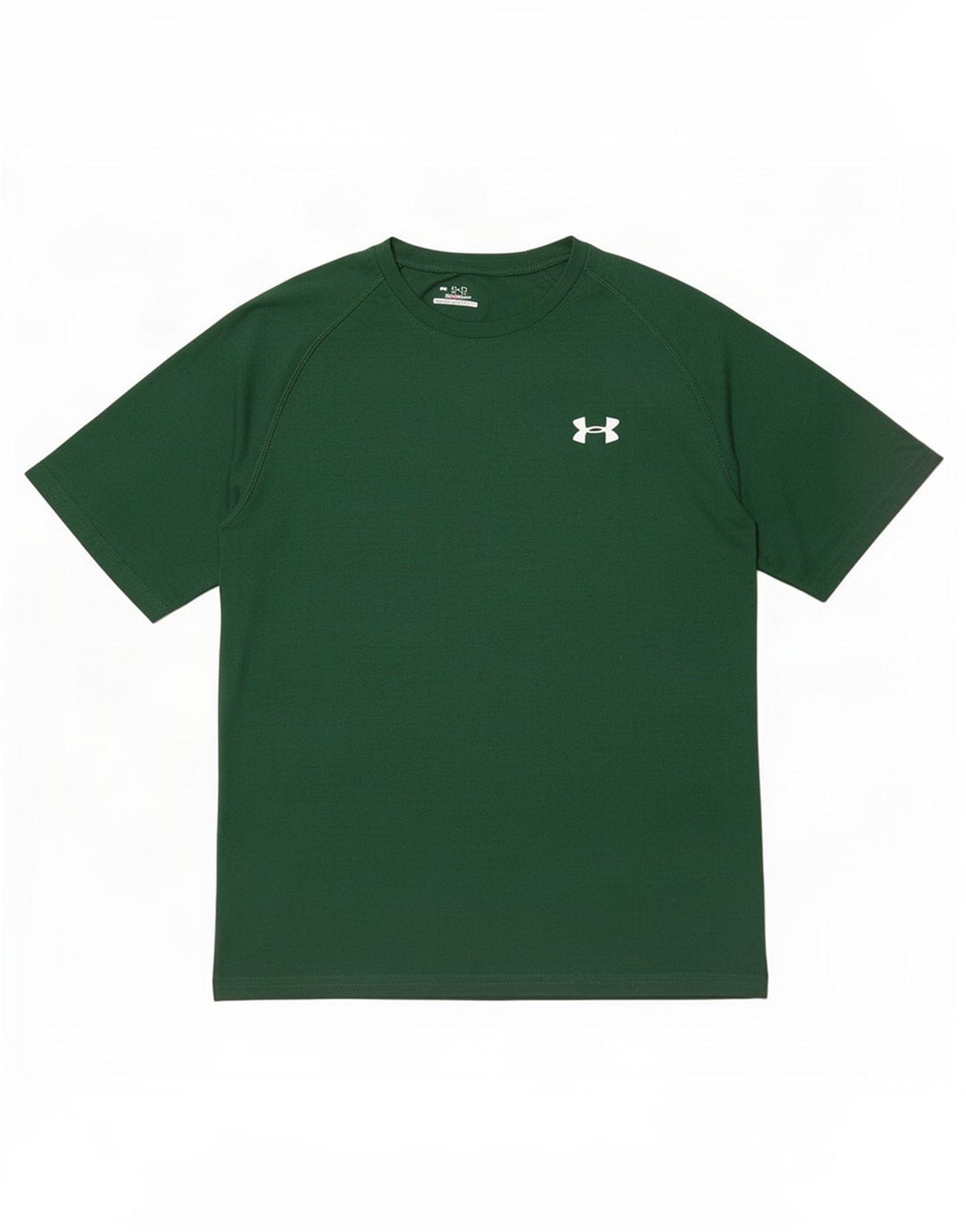 Maglietta Under Armour da uomo Heat Gear Top in poliestere verde medio