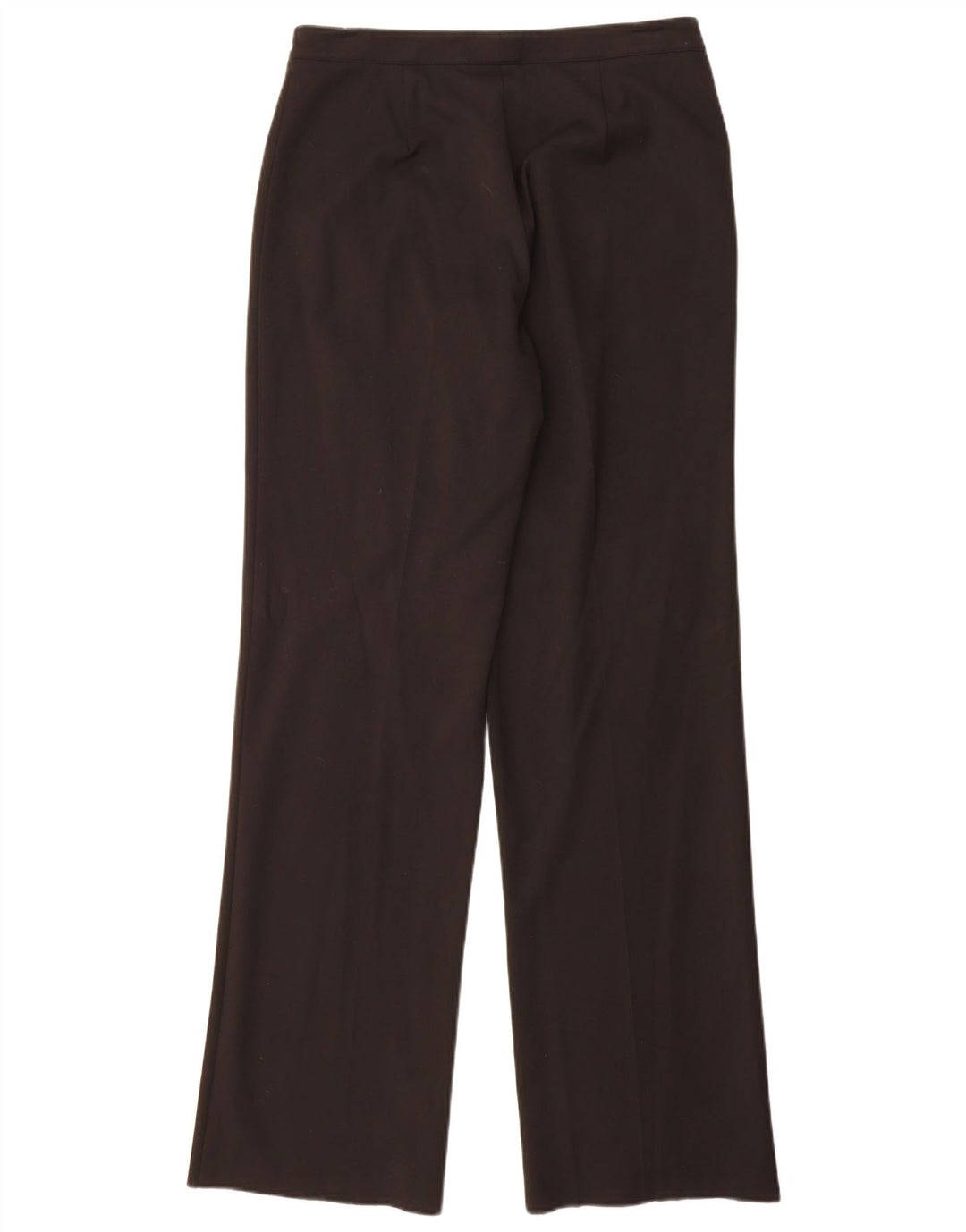 Pantaloni da abito dritti da donna Burberry IT 42 Medium W32 L35 Poliestere nero