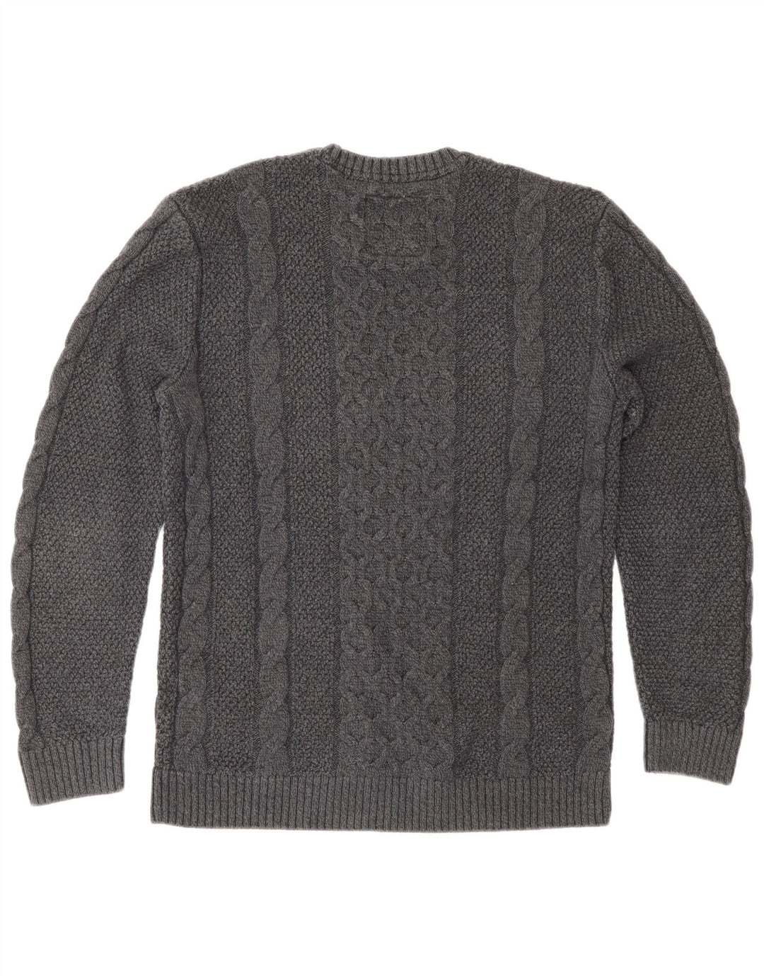 Hollister Uomo Maglione Girocollo Maglione Piccolo Cotone Grigio
