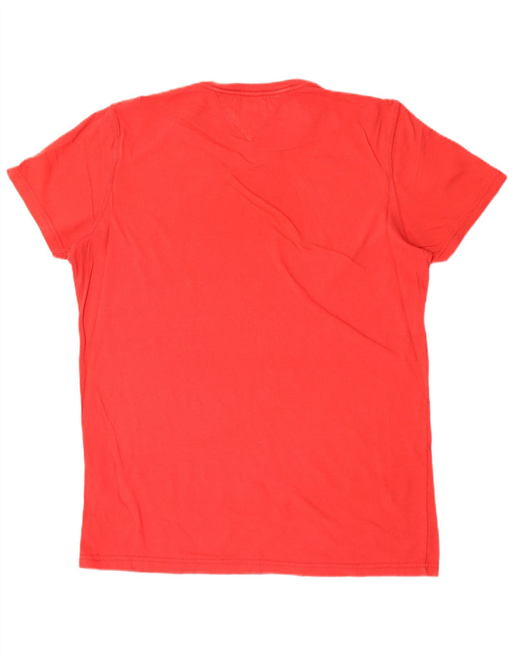 T-shirt grafica da uomo Tommy Hilfiger Top XL rossa