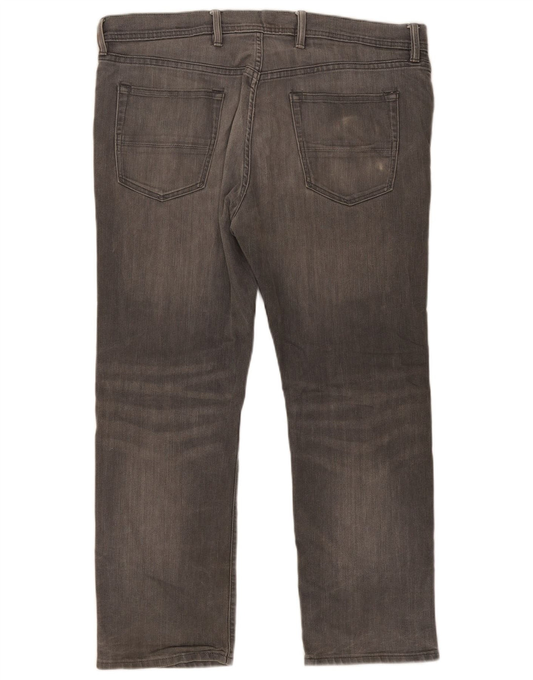 Jeans dritti da uomo Marks & Spencer W40 L29 cotone grigio
