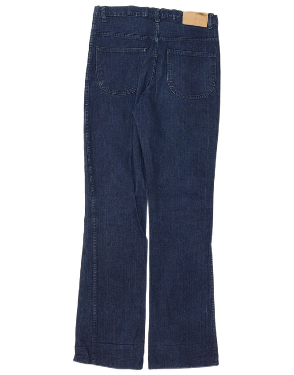 BURBERRYS Girls Bootcut Jeans 11-12 Years W26 L29 Blue Cotton