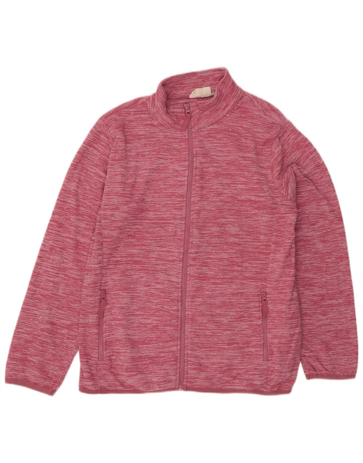 Giacca in pile da donna Mountain Warehouse UK 18 XL Poliestere screziato rosa