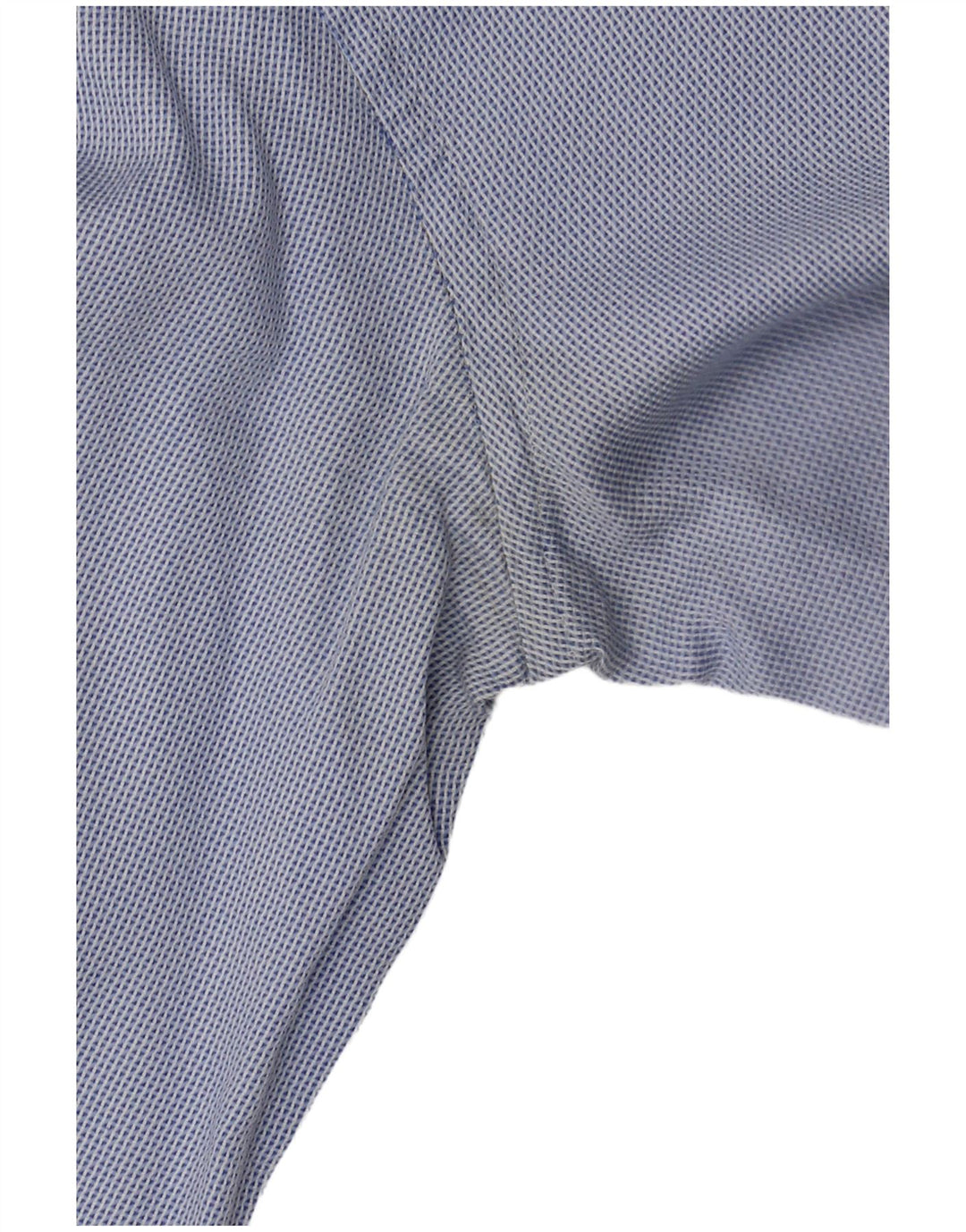 Camicia Zara da uomo slim fit piccola in cotone maculato blu