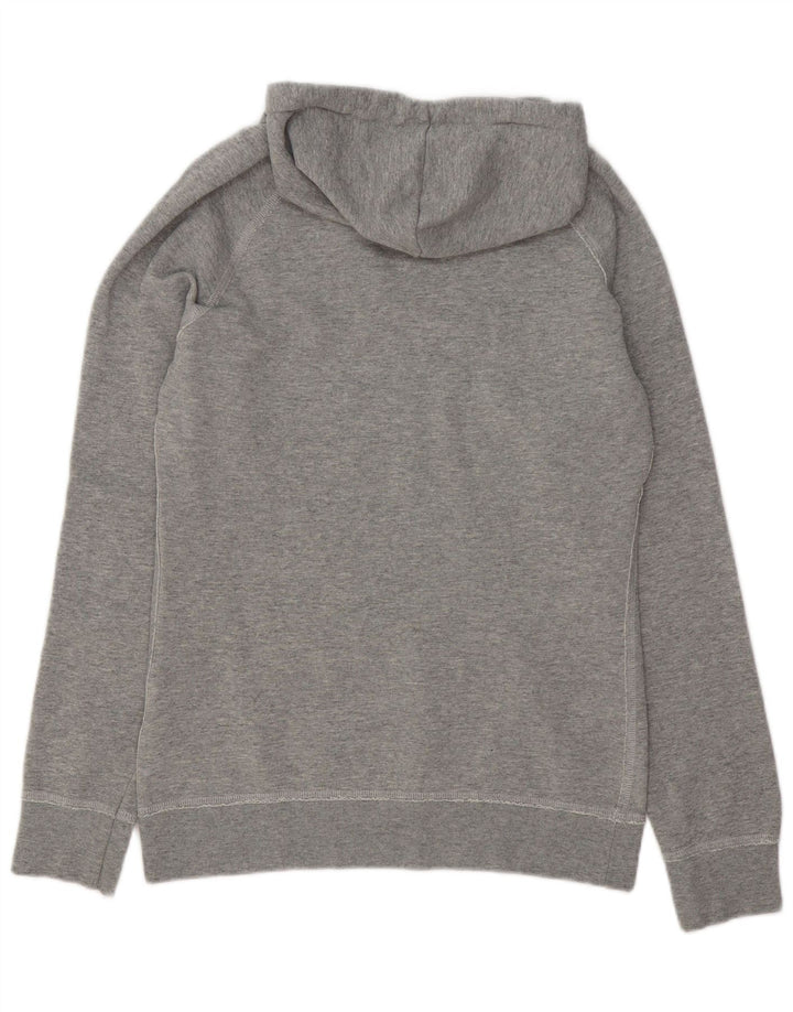 Maglione con cappuccio grafico Converse da donna Boston UK 16 grande grigio chiazzato