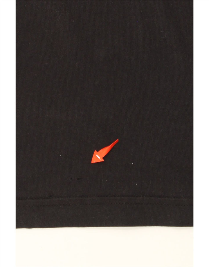 T-shirt grafica da uomo DIESEL Top in cotone nero medio