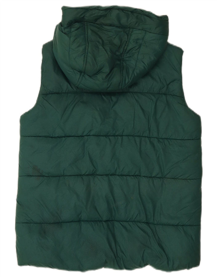 Gilet imbottito con cappuccio Marks & Spencer per ragazzi 11-12 anni in poliestere verde