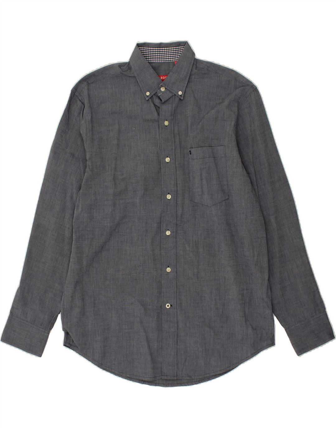 IZOD Mens Shirt Medium Blue Cotton Vintage Izod and Second-Hand Izod from Messina Hembry 