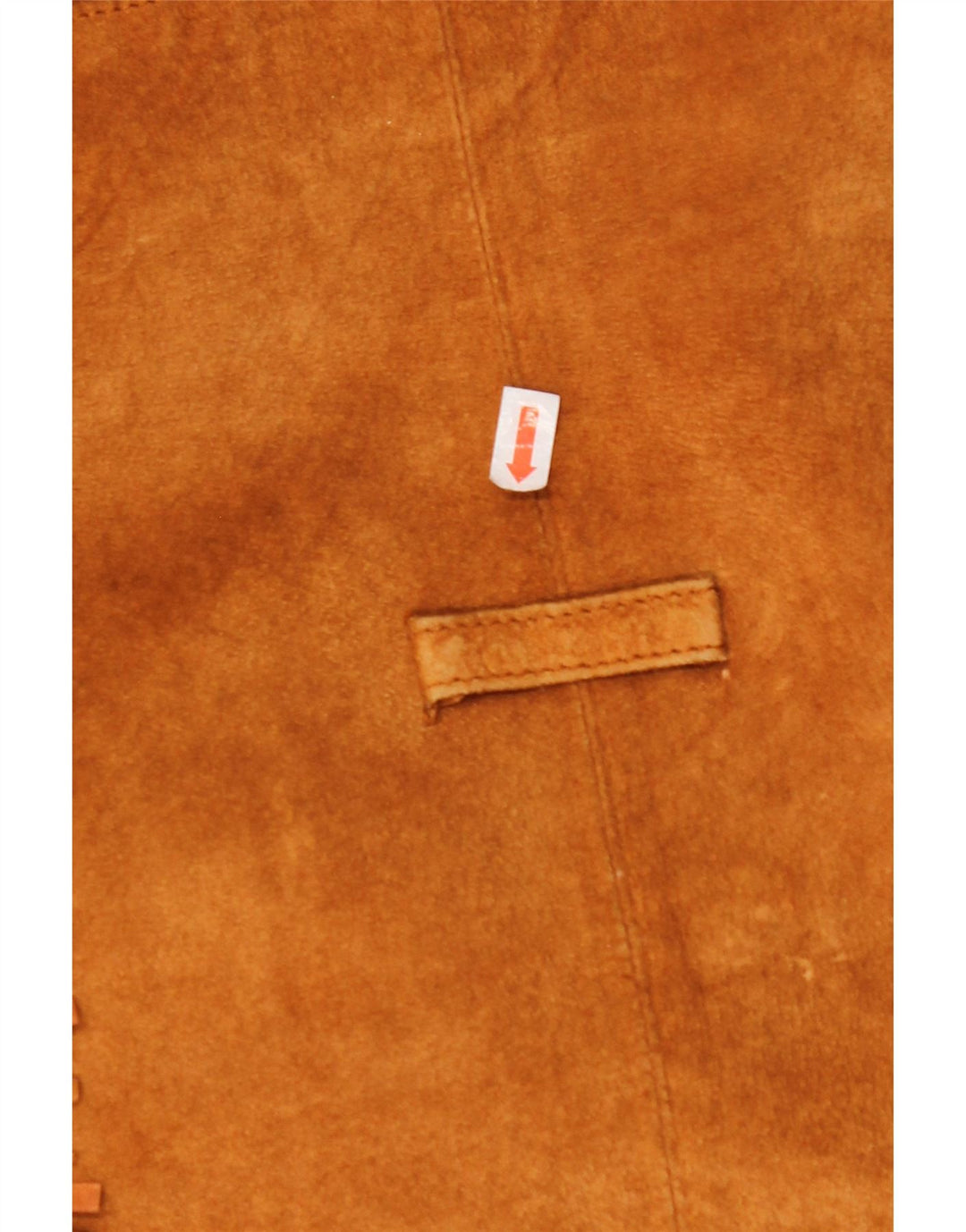 Giacca in pelle scamosciata da uomo VINTAGE EU 54 2XL in pelle marrone