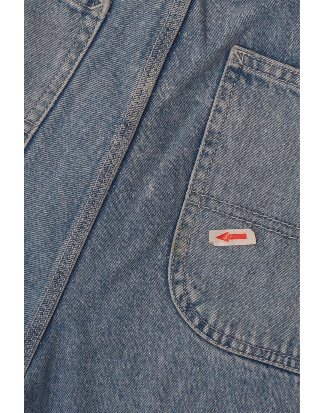 Pantaloncini cargo in denim da donna Pull & Bear EU 38 medi W30 blu