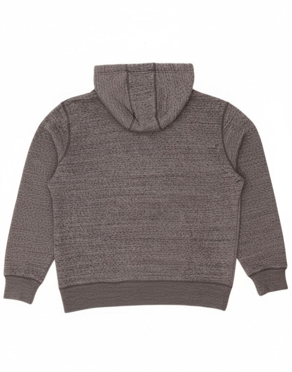 Maglione con cappuccio da uomo Champion, grande cotone chiazzato grigio