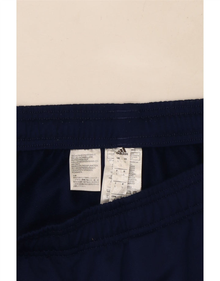 Pantaloni da tuta da uomo ADIDAS Joggers grandi poliestere blu navy