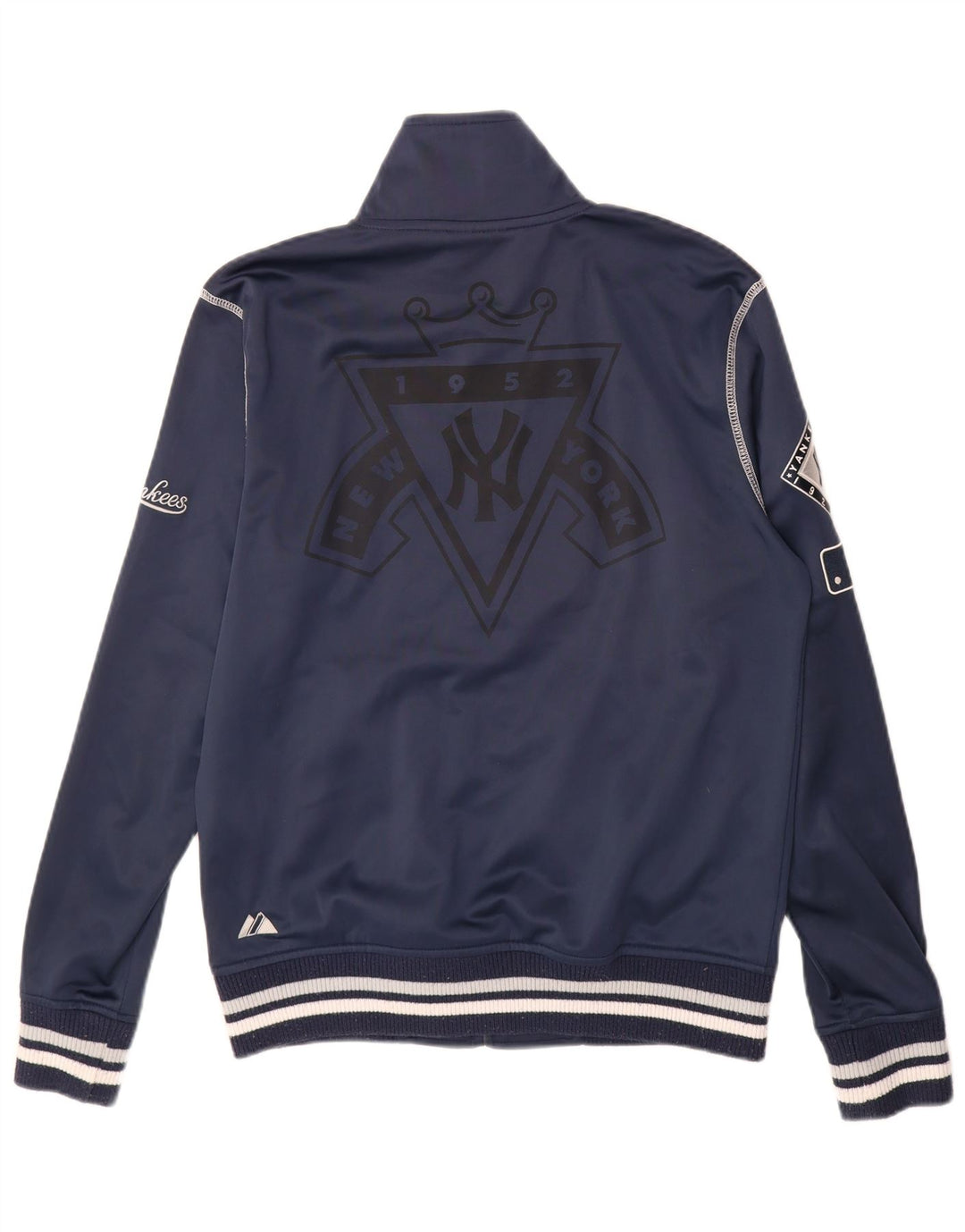 MAJESTIC Giacca da tuta da uomo dei New York Yankees piccola blu navy
