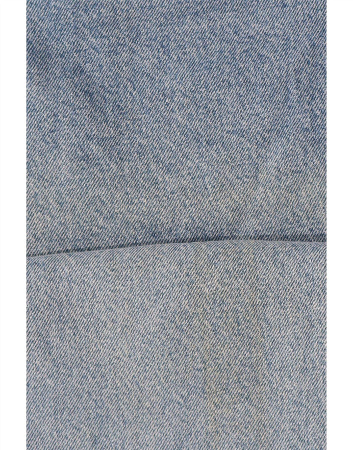 Jeans affusolati da uomo uniformi W32 L28 cotone blu