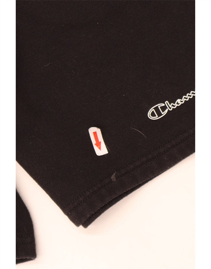 Pantaloncini sportivi da uomo Champion cotone medio nero