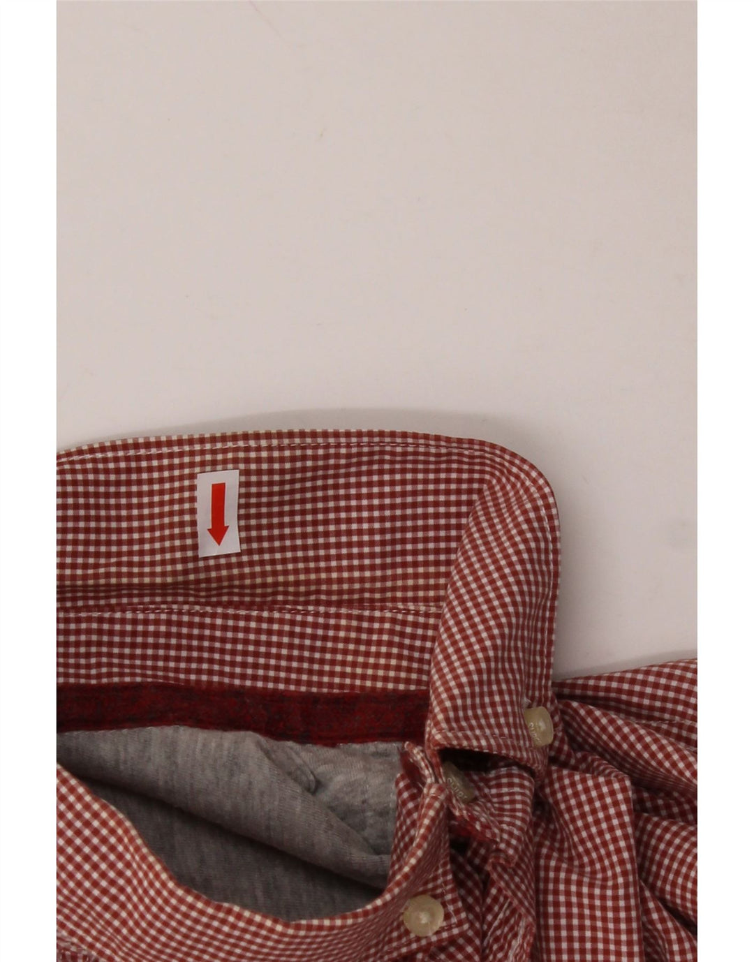 Camicia da uomo SUPERDRY XL in cotone a quadretti rossi