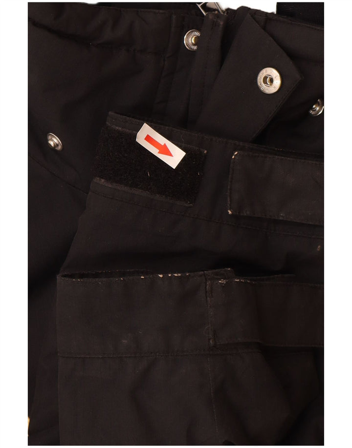 Giacca a vento con cappuccio da uomo Adidas UK 40/42 media nera in poliammide