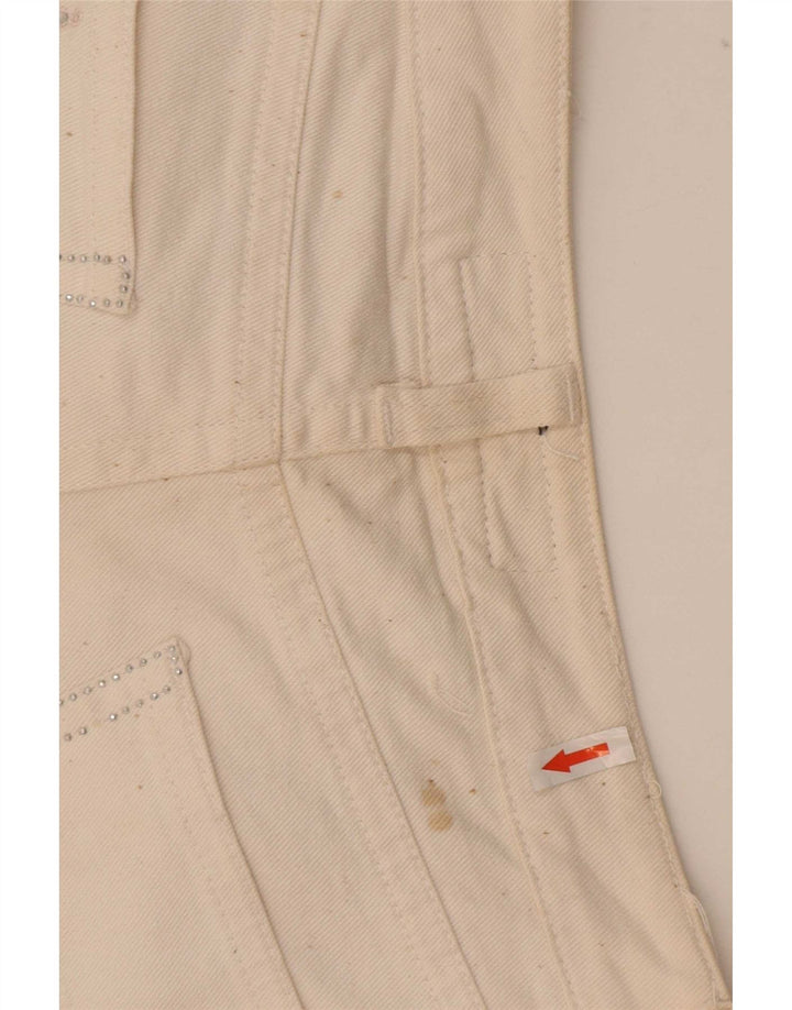 Jeans dritti da donna Richmond W29 L33 cotone bianco