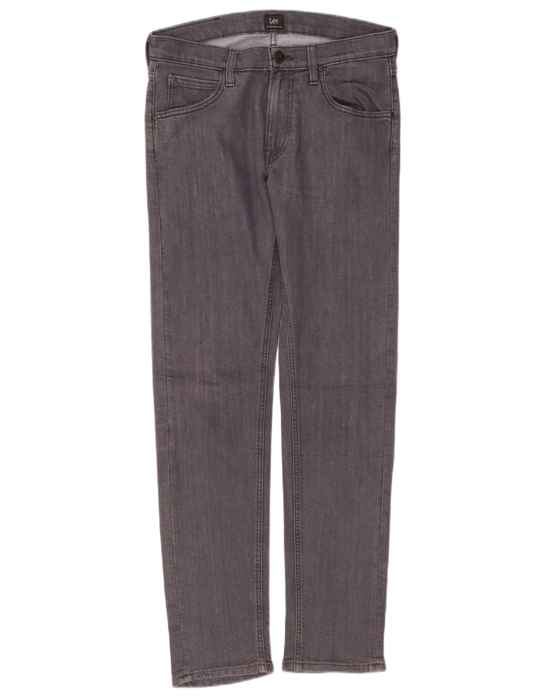 Jeans Lee Daren Zip Fly Slim da donna W30 L32 cotone grigio