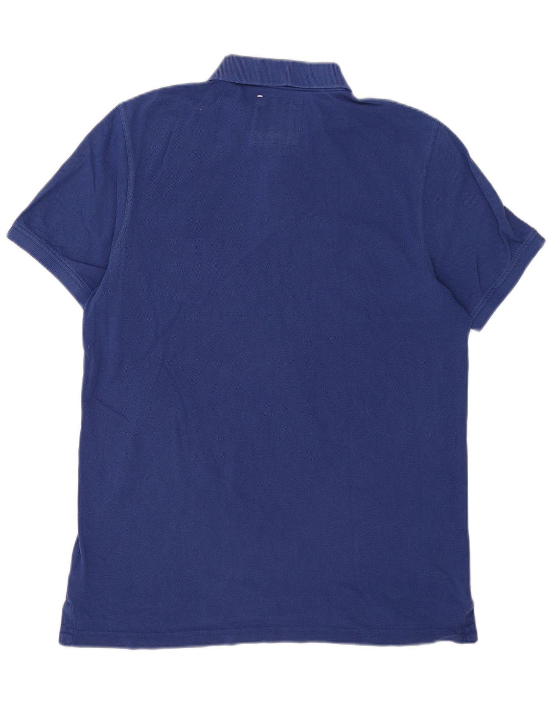 Crew Clothing Polo da uomo grande in cotone blu