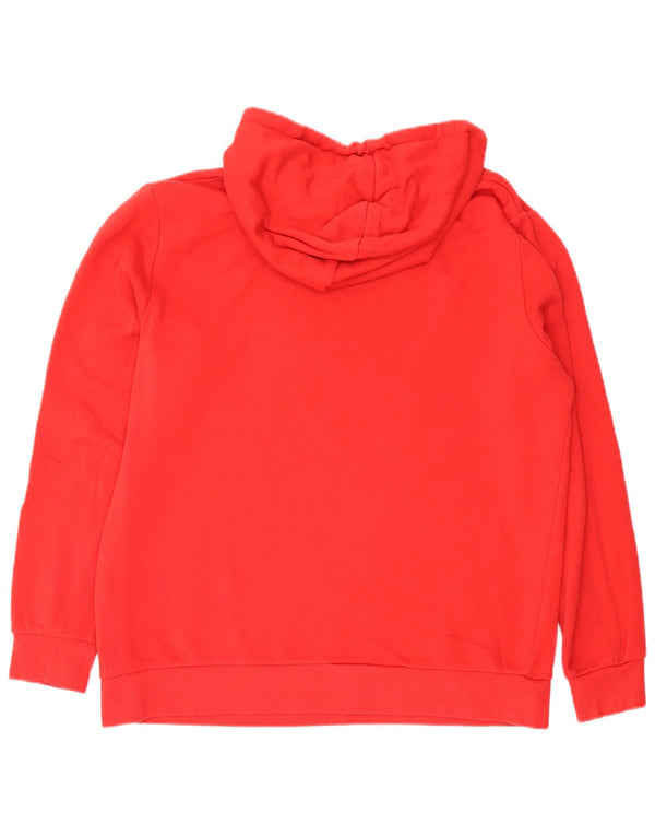 Jack & Jones Felpa con cappuccio grafica da uomo XL Cotone rosso