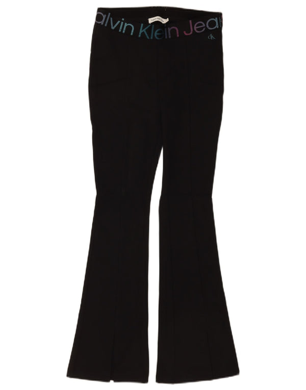 Pantaloni da tuta Calvin Klein da donna Graphic Flare UK 12 Medium Nero